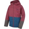 Dětská hardshellová bunda HUSKY Nicker K tm. vínová/tm. modrá (Velikost 122)