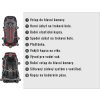 Batoh Expedice / Turistika HUSKY Scape 38l černá (Velikost OneSize)