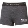 Dámské merino boxerky PROGRESS Mw Sknz šedý melír