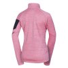 Dámská fleecová mikina NORTHFINDER Bertha růžová (VELIKOST S)