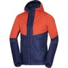 Pánská hybridní bunda NORTHFINDER Kashton oranžová/modrá (VELIKOST S)