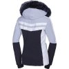 Dámská lyžařská bunda NORTHFINDER Brandi modrá/bílá (VELIKOST S)