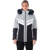 Dámská lyžařská bunda NORTHFINDER Brandi modrá/bílá (VELIKOST S)