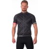 Pánské cyklistické triko NORTHFINDER Jay černé (VELIKOST L)