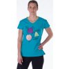 Dámské sportovní tričko NORTHFINDER Mayme modré (VELIKOST XS)