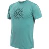 Pánské funkční triko SENSOR Coolmax Tech Compass mintové (Velikost XL, Barva modrá)