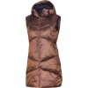 Dámská zateplená vesta NORTHFINDER Rosemary hnědá (VELIKOST M)