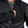 Pánská hybridní bunda NORTHFINDER Barry černá (VELIKOST M)