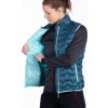 Dámská zateplená vesta NORTHFINDER Fern modrá (VELIKOST S)