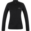 Dámské merino triko HUSKY Merow Zip černé (Velikost XXL)