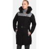 Dámský zimní kabát KILPI Ketrina černý (Velikost 34)