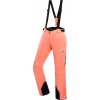 Dámské lyžařské kalhoty ALPINE PRO Osaga oranžové