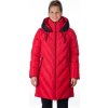 Dámská prošívaná bunda NORTHFINDER Dolores červená (VELIKOST XL)