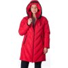 Dámská prošívaná bunda NORTHFINDER Dolores červená (VELIKOST XL)