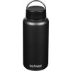 Nerezová láhev Klean Kanteen Wide w/Wide Loop Cap - Black 1182 ml