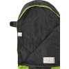 Dekový spací pytel LOAP Saipal černá/zelená (Velikost R)