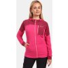 Dámská fleecová mikina KILPI Memphis růžová (Velikost 36)