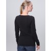Dámské bavlněné tričko LOAP Abmora černé (Velikost S)