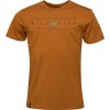 Pánské bavlněné tričko LOAP Brodar hnědé (Velikost XL)
