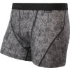 Pánské termo boxerky SENSOR Merino impress černá/skulls (Velikost S, Barva černá)