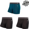 Pánské funkční boxerky SENSOR Coolmax tech černá/černá/modrá (Velikost XXL, Barva modrá)
