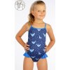 Dívčí jednodílné plavky LITEX modré (Velikost 98)