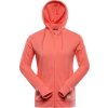 Dámská bavlněná mikina ALPINE PRO Lokka červená (Velikost L)