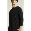 Pánské funkční triko CRAFT CORE Essence Bi-blend LS - černá (Velikost S)
