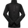 Dětská hybridní mikina ALPINE PRO Jorwo 2 černá (Velikost 104-110)