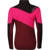 Dámská sportovní mikina PROGRESS Territoria černá/fuchsie/tm.švestka (Velikost S)