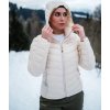 Dámská zimní bunda KILPI Rebeki béžová (Velikost 44)