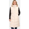 Dámský zateplený kabát KILPI Sali béžový (Velikost 34)