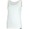 Dámské merino tílko LASTING Lory bílé (Velikost S)