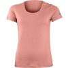 Dámské merino triko LASTING Irena lososové (Velikost L)
