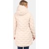 Dámský zimní kabát KILPI Belize béžový (Velikost 34)