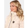 Dámský zimní kabát KILPI Belize béžový (Velikost 34)