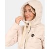 Dámský zimní kabát KILPI Belize béžový (Velikost 34)