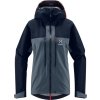 Dámská softshellová bunda Haglöfs Roc Sight - modrá (Velikost XS)