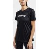 Dámské funkční triko CRAFT Core Essence Logo černá (Velikost L)