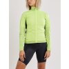 Dámská cyklistická bunda CRAFT Essence Light Wind žlutá (Velikost XS)