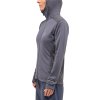 Dámská technická mikina Haglöfs L.I.M Mid Multi Hood - tmavě šedá (Velikost S)