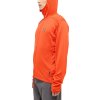 Pánská technická mikina Haglöfs L.I.M Mid Multi Hood - červená (Velikost S)
