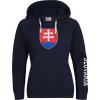 Dámská tepláková mikina PROGRESS SK Hoody Lady tm.modrá (Velikost S)