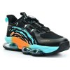 Unisex sportovní boty PROGRESS Training černá/tyrkys/oranžová (Velikost 36)