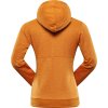 Dámská bavlněná mikina ALPINE PRO Cooca hnědá (Velikost L)