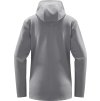 Dámská univerzální mikina Haglöfs Willow Mid Hood - šedá (Velikost XS)