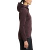 Dámská univerzální mikina Haglöfs Willow Mid Hood - hnědá (Velikost XS)