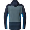 Pánská technická mikina Haglöfs ROC Flash Mid Hood - modrá (Velikost S)