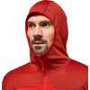 Pánská technická mikina Haglöfs ROC Flash Mid Hood - červená (Velikost S)