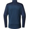 Pánská technická mikina Haglöfs ROC Flash Mid Halfzip - tmavě modrá (Velikost S)